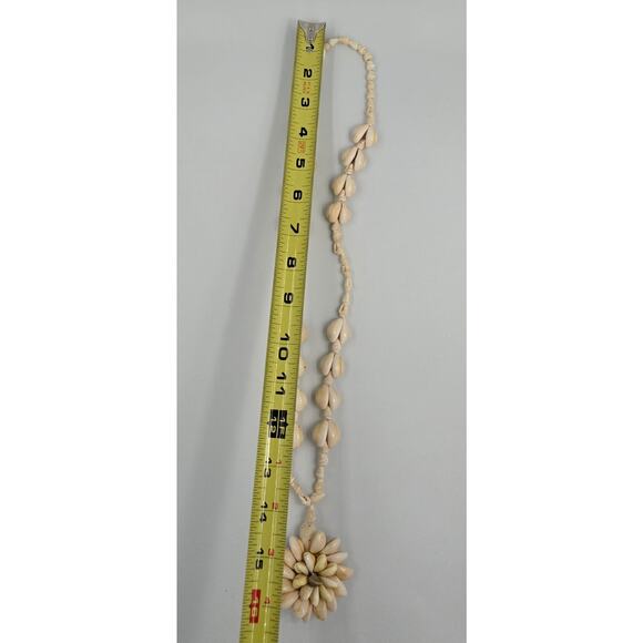 Bohemian Beach Style Cowrie Shell Necklace with Charm - Picture 10 of 10